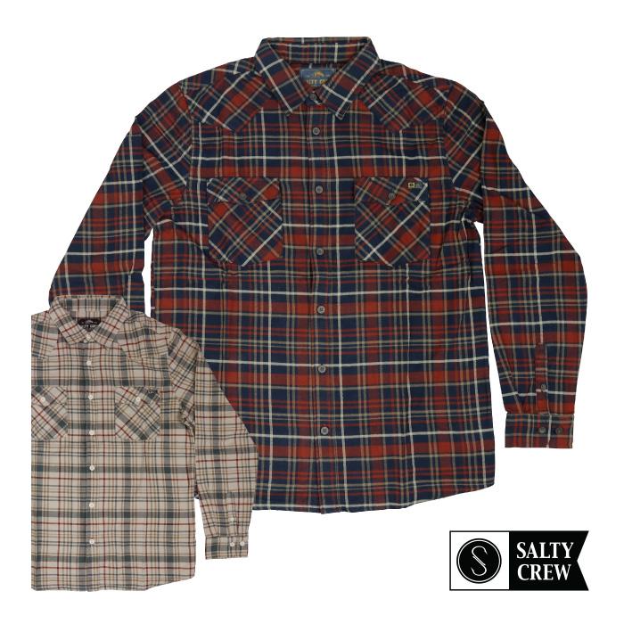 SALTY CREW ソルティークルー メンズ 長袖シャツ 71-101 WESTBOUND L/S FLANNEL | SALTY CREW