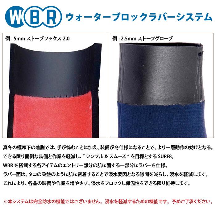 SURF8 サーフィン 冬用 ヘッドキャップ 起毛 サーフ8 2mm SURF8