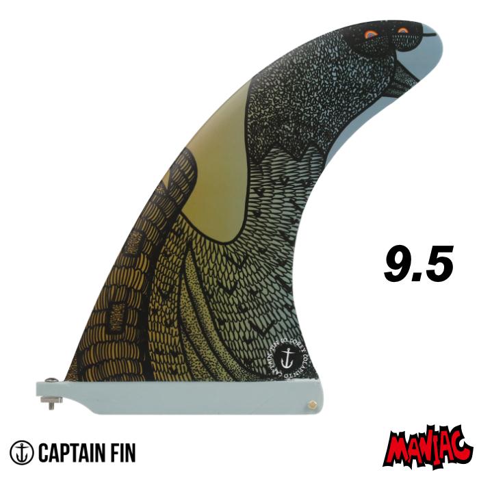 Captain Fin Co. サーフボードフィン 9.5インチ ネイビー Captain Fin Co. サーフボードフィン 9.5インチ ネイビー