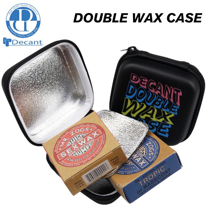 Decant デキャント ダブルワックスケース DOUBLE WAX CASE | Decant