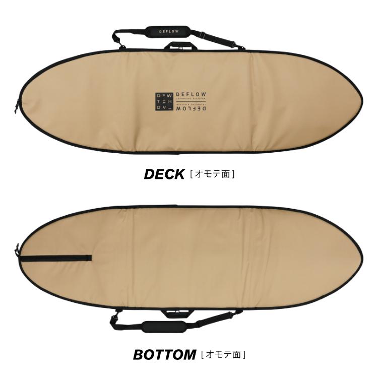 サーフボード ハードケース DEFLOW デフロウ デフロー ７.６ ミッドレングス用 DAILY BOARDBAG MID ７’６” ミッド | FCS | 02