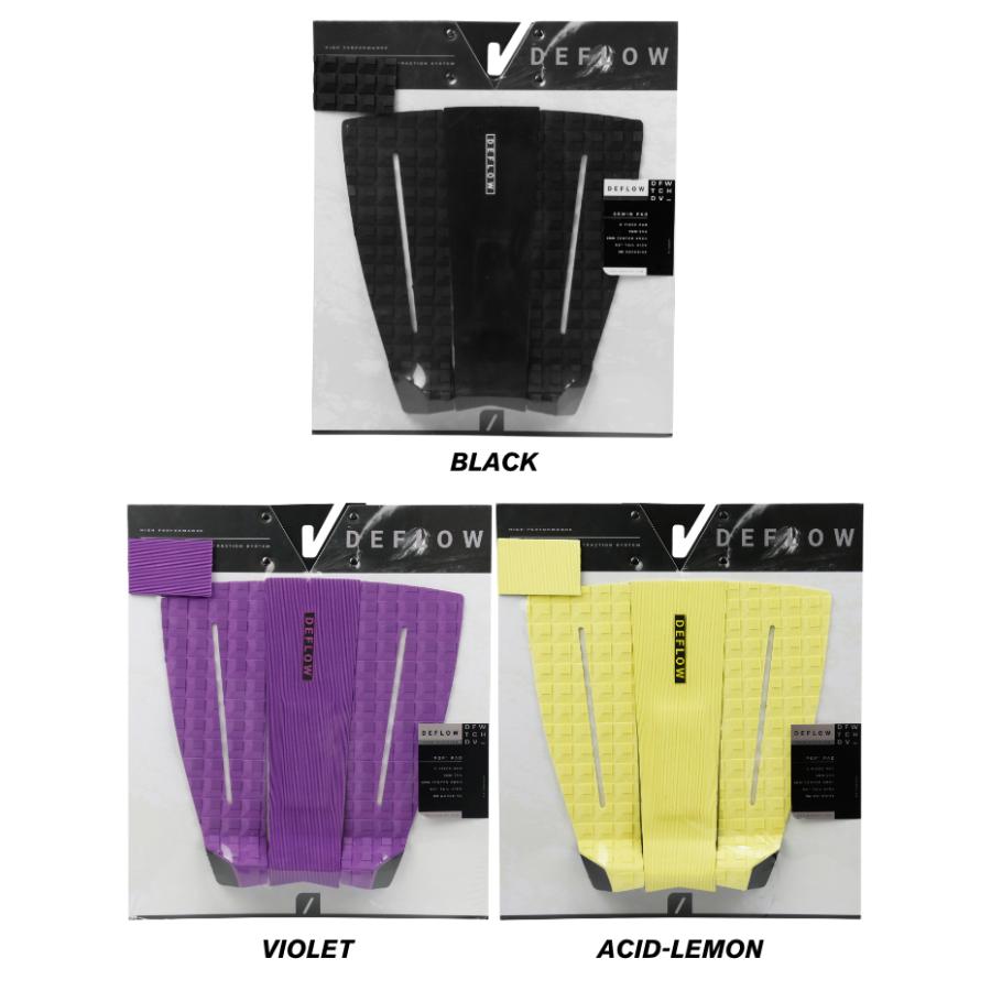 DEFLOW デッキパッド ライトブルー DEFLOW デフロウ DPD FISH PAD FISH PAD サーフィン デッキ