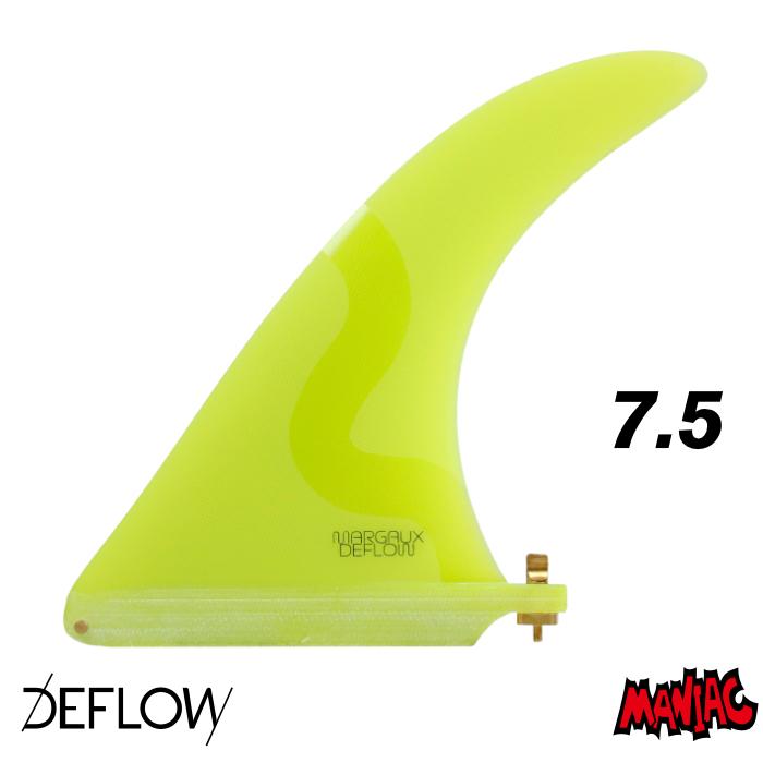 DEFLOW デフロー　シングル　フィン　サーフィン 楽天市場】DEFLOW デフロー デフロウ INIGO AGOTE SINGLE 7.5