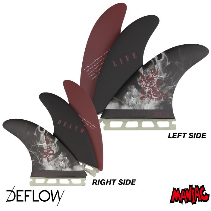 DEFLOW LEGI ALONSO デフローサーフボードフィン定価¥20900 Deflow Surf - Legi Alonso Thruster Fins