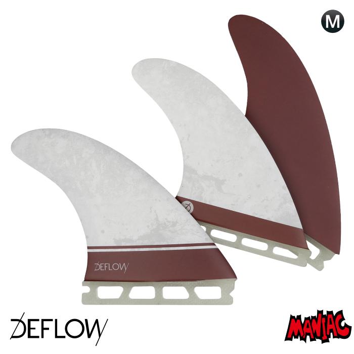 フューチャーフィン DEFLOW SUPRA Lサイズ Deflow Surf - Supra Thruster Fins