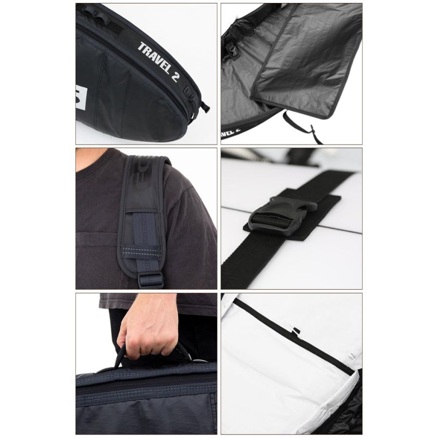 FCS　ショートボード トラベルハードケース 6'7\