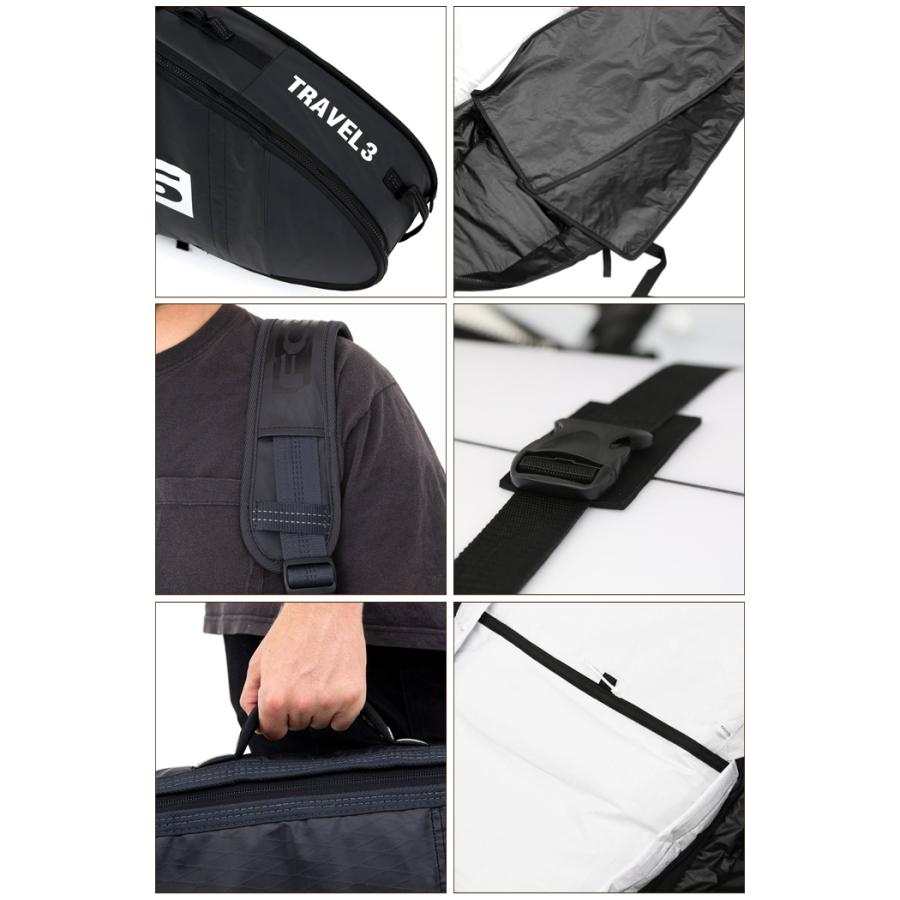 FCS サーフボード ハードケース エフシーエス 6.3 3本用