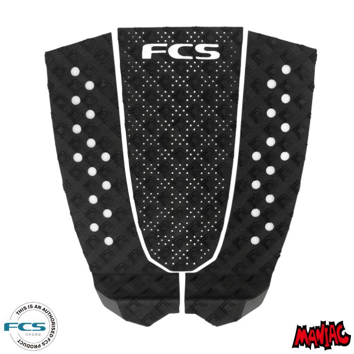 FCS（エフシーエス）デッキパッド・T-3　MID　ECOパッドブラック新品 FCS T-3 Mid ECO Traction - FCS US