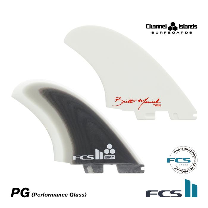 FCS -  fcs2 フィンTwin fin CHANNEL   BMT FCS FCS2 FIN エフシーエス2フィン ショートボード用 ツイン