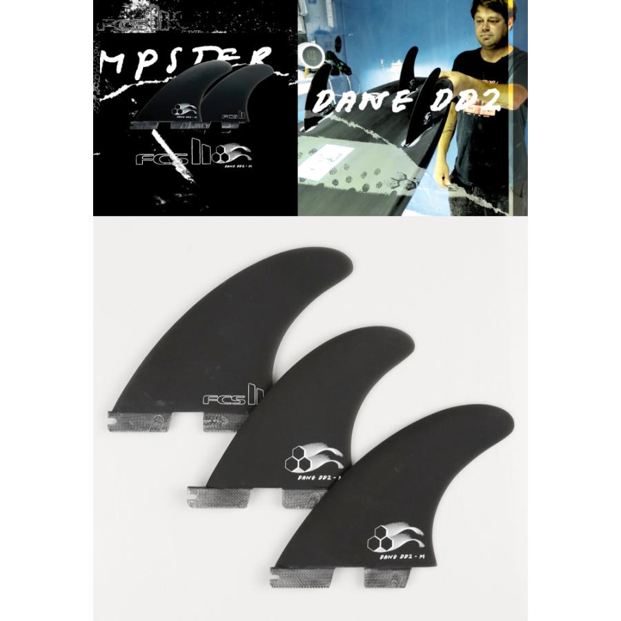 【SHISHO】Mサイズ　dane reynolds DD2 fcs2 FCS FCS2 FIN エフシーエス2フィン トライフィン CI x Dane Reynolds