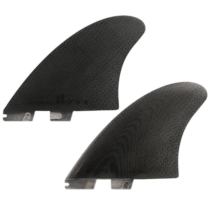 FCS エフシーエス フィッシュ キール ツインフィン 2枚セット FCS FCS2 FIN フィン ツインフィン モダンキール MODERN KEEL - PG M-L