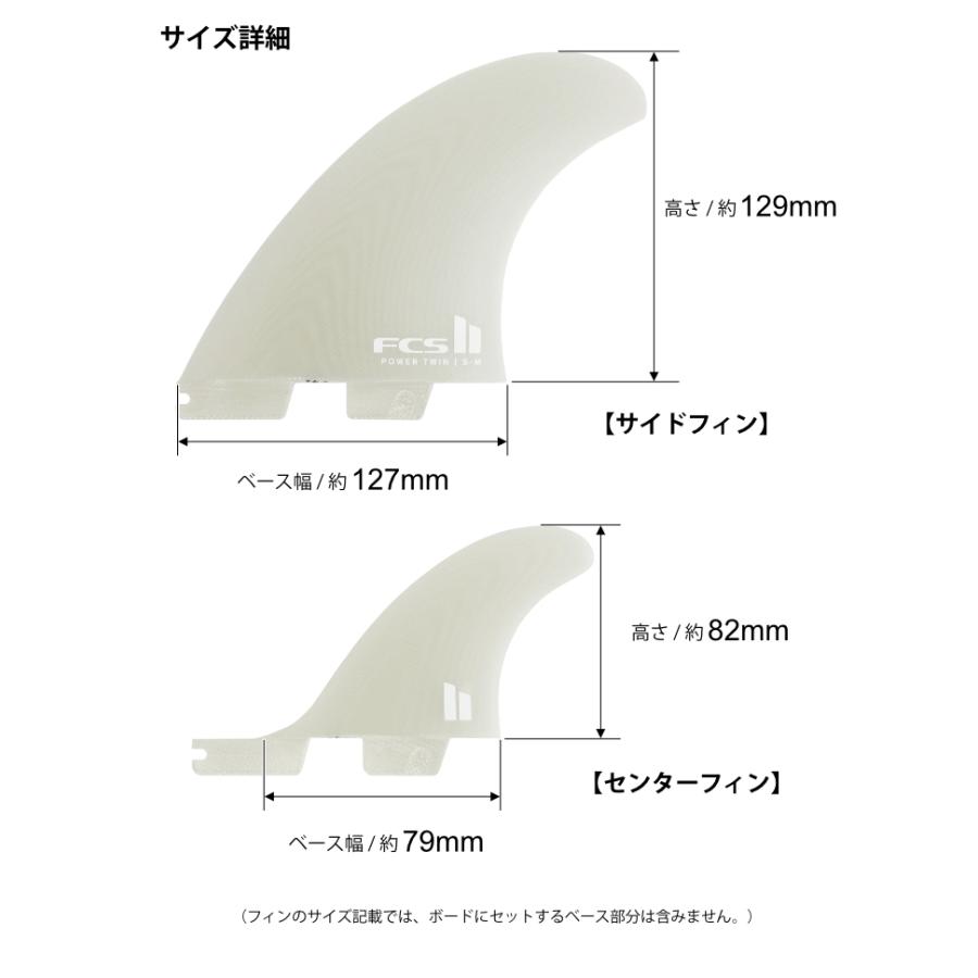 fcs2 POWER TWIN +1 - PG CLEAR S-Mサイズ