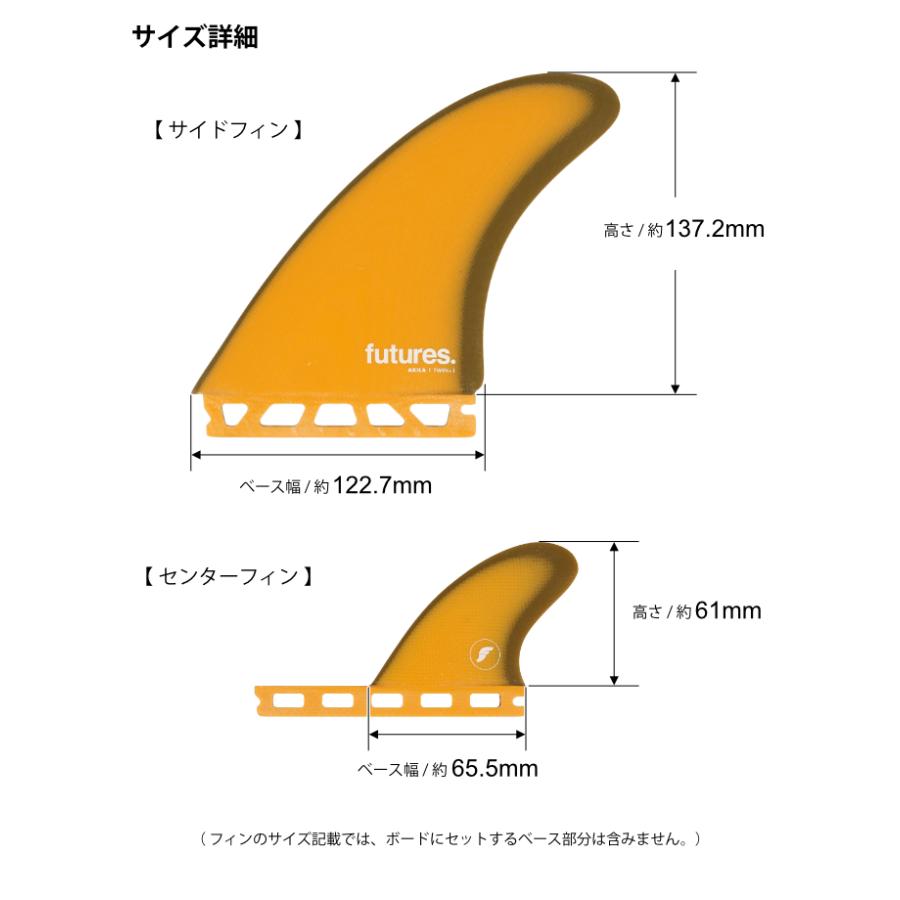 futures アイパ　ツインフィン Akila Fiberglass Twin+1 - Futures Fins US