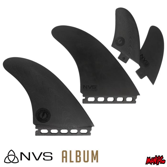 ALBUM NVS サーフボードtwinフィン NVS ALBUM TWIN アルバムツイン フューチャー フィン ツインフィン