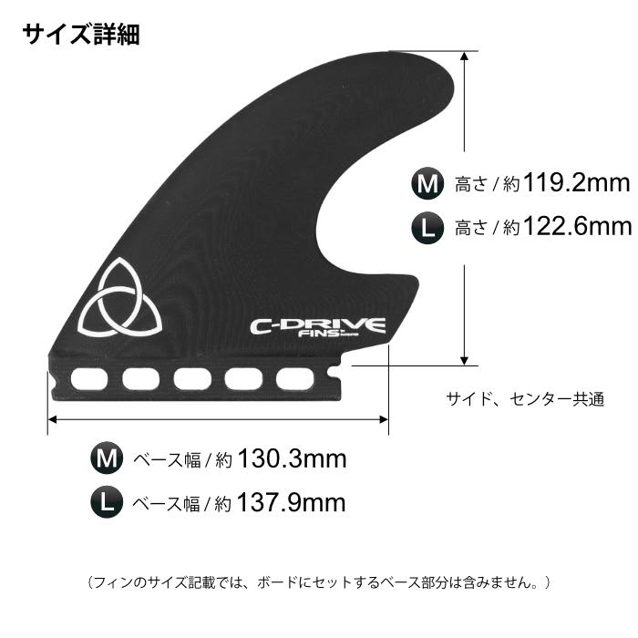 FCS エフシーエス C-DRIVE シードライブ トライフィン グラス FCS エフシーエス C-DRIVE シードライブ トライフィン グラス