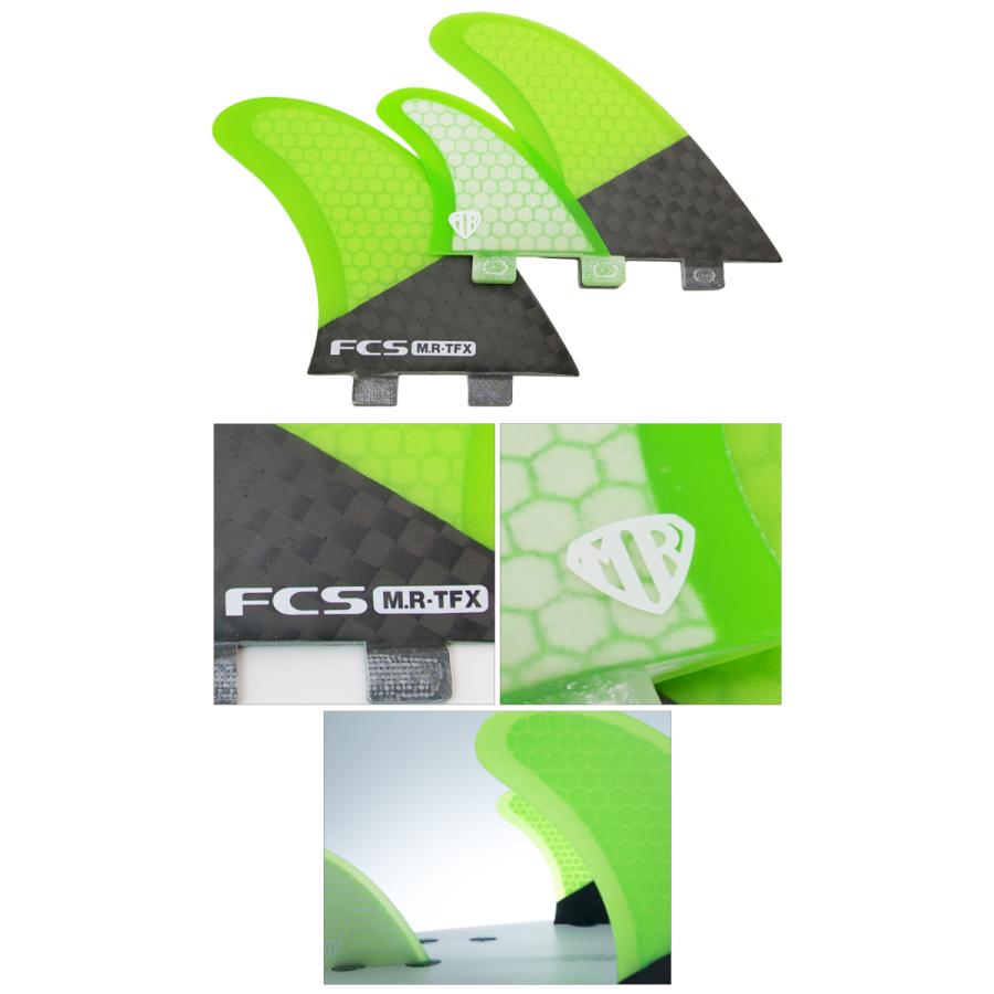 FCS ショートボード用フィン FCS FIN エフシーエスフィン MR-TFX PC
