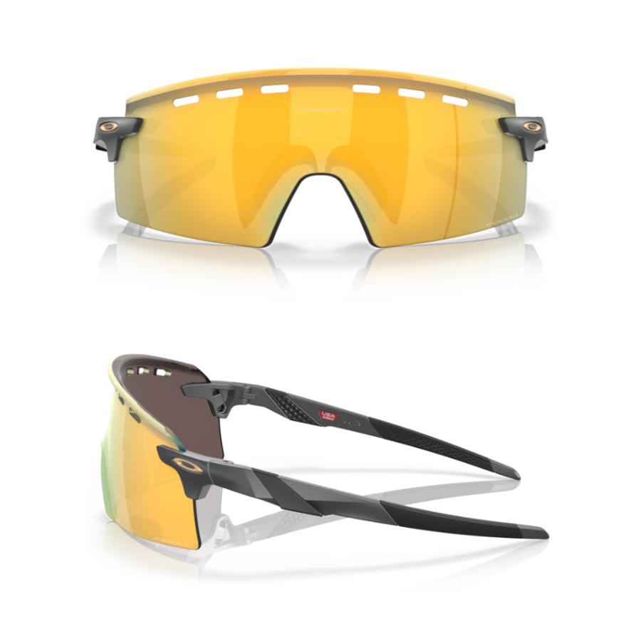 OAKLEY オークリー オークレー サングラス OO9235-0639 ENCODER STRIKE VENTED エンコーダーストライク Matte Carbon / Prizm 24k｜maniac｜03