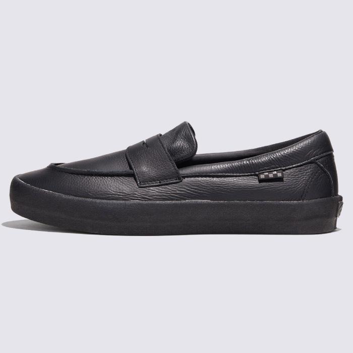 【完売品】Vans ブラック スエード ローファー VANS バンズ スニーカー SKATE LOAFER SUEDE BLACK VN000VA6BKA