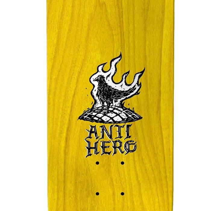ANTIHERO（アンタイヒーロー） スケボー デッキ 単品 スケートボード