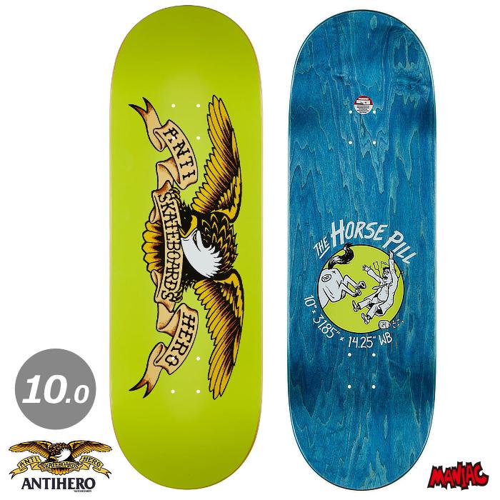 ANTIHERO（アンタイヒーロー） スケボー デッキ 単品 スケートボード