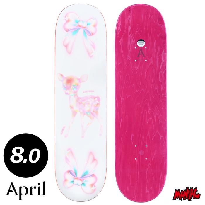 スケボー デッキ 単品 スケートボード April エイプリル RAYSSA LEAL