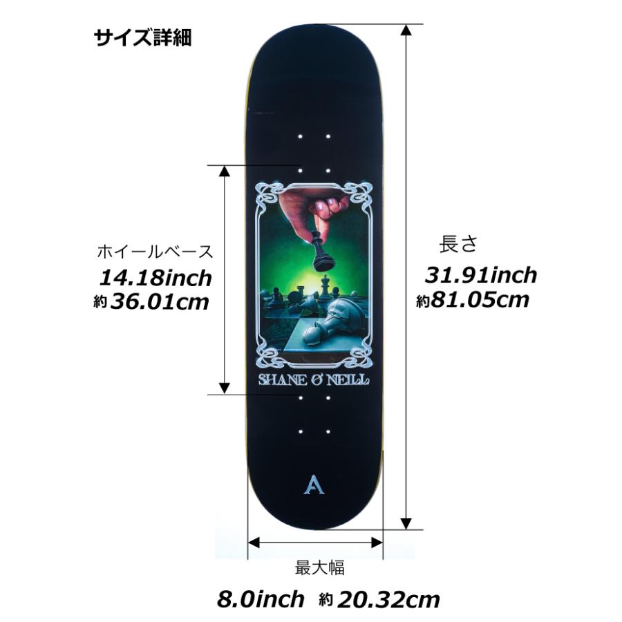 スケボー デッキ 単品 スケートボード 8.0 April エイプリル