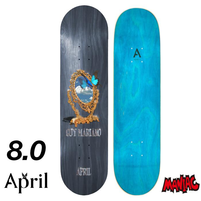 PRIMITIVE スケボー デッキ 単品 スケートボード April