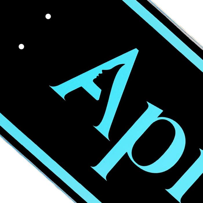 スケボー デッキ 単品 スケートボード April エイプリル OG LOGO BLUE