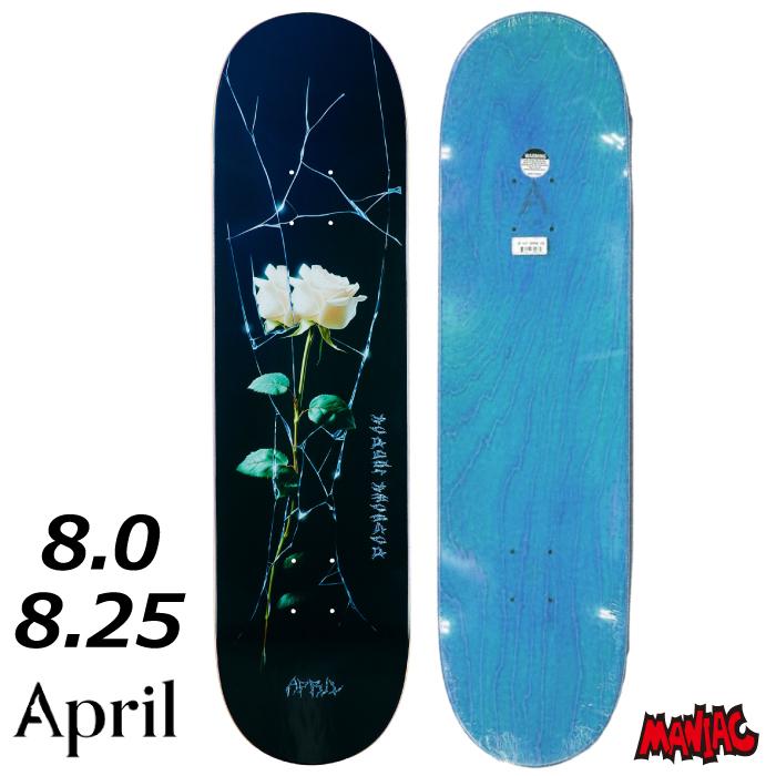 ★ア、ラッキー★エイプリル　8インチ APRIL エープリル スケートボード デッキ 8.0,8.125inch SHANE O