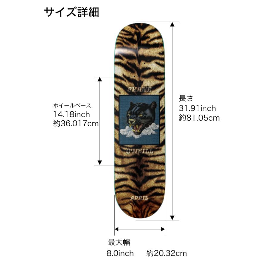 廃デッキ エイプリル april スケートボードデッキ April skateboard deck エイプリル スケートボード 堀米雄斗