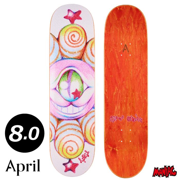スケボー デッキ 単品 スケートボード April エイプリル SHANE O'NEILL