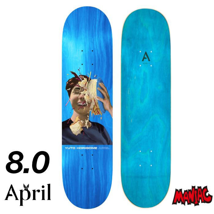 PRIMITIVE スケボー デッキ 単品 スケートボード April