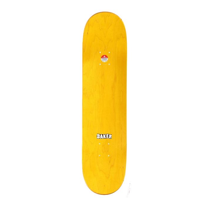 スケボー デッキ ベイカー BAKER BLAND LOGO DECK BLACK/WHITE