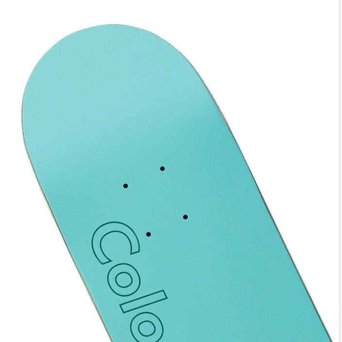 スケボー デッキ 単品 スケートボード カラースケート COLOR