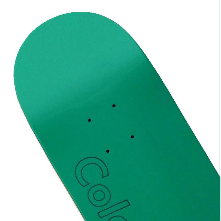 スケボー デッキ 単品 スケートボード カラースケート COLOR