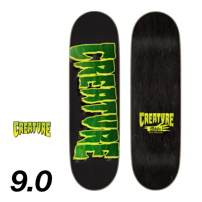 creature 9インチ デッキ クリーチャー CREATURE（クリーチャー） スケボー デッキ 9.0 単品 スケートボード