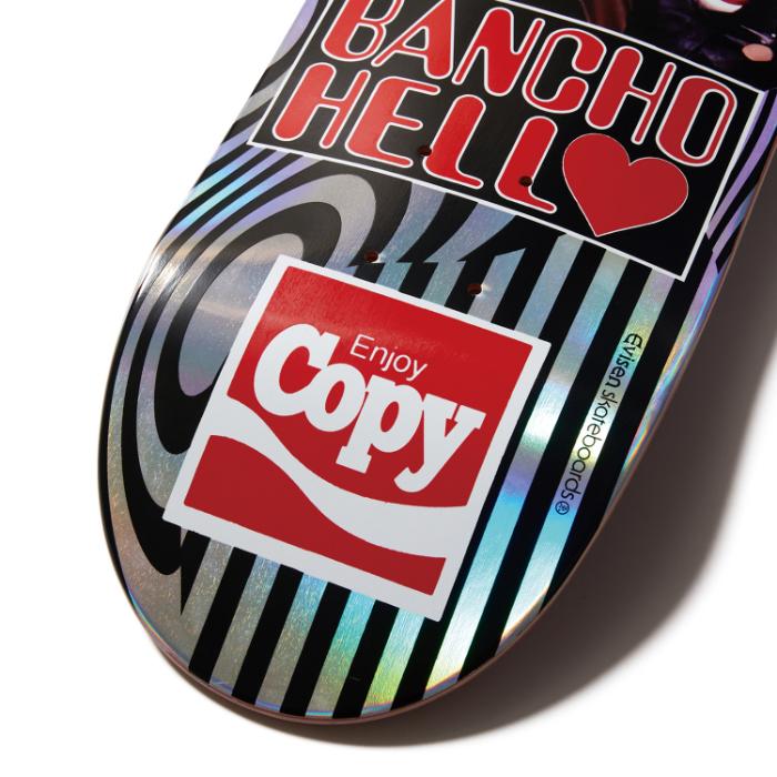 スケボー デッキ スケートボード EVISEN エヴィセン エビセン ８．０インチ BANCHO HELL 8.0 SK8 SKATEBOARD｜maniac｜04