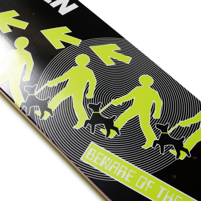 スケボー デッキ スケートボード EVISEN エヴィセン エビセン ８．０インチ BEWARE OF THE DOG 8.0 SK8 SKATEBOARD｜maniac｜05