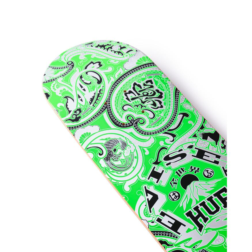 スケボー デッキ スケートボード 8．08．25 HUF x EVISEN PAISLEY