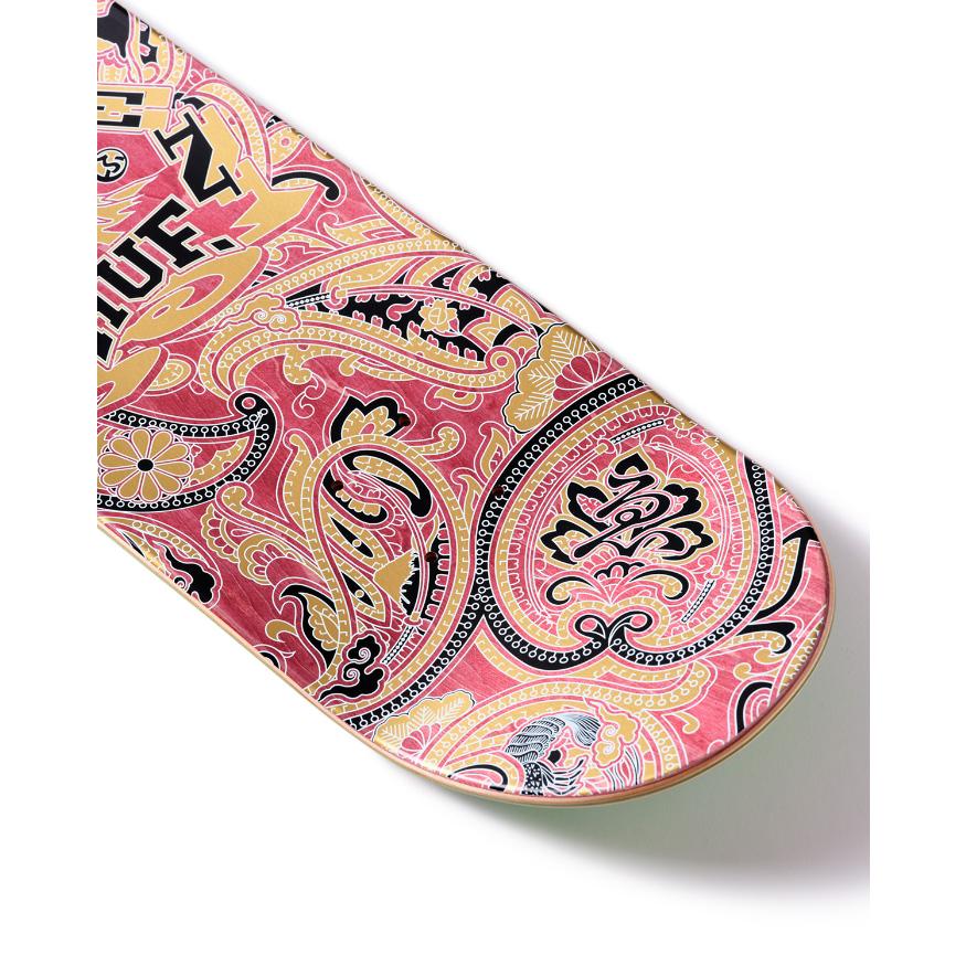 スケボー デッキ スケートボード 8．08．25 HUF x EVISEN PAISLEY