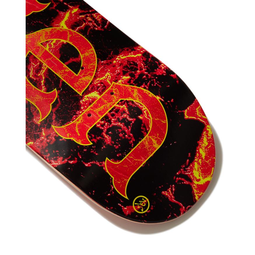 スケートボード EVISEN SKATEBOARDS / EVI-LOGO DECK 7.75 子供用)【7.375】Evisen Skateboards - EVI-LOGO MAGMA