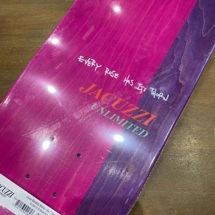 スケボー デッキ JACUZZI LOUIE BALETTA BRAVO EX7 DECK 8.5