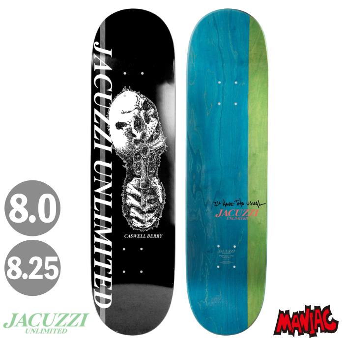 スケボー デッキ スケートボード JACUZZI UNLIMITED ジャグジー