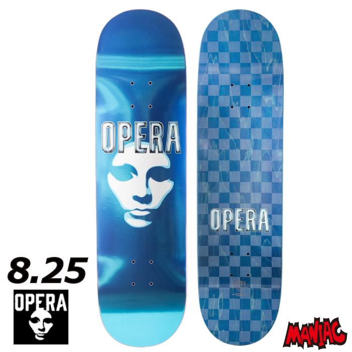 スケボー デッキ スケートボード OPERA オペラ MASK LOGO 8.25 8.25
