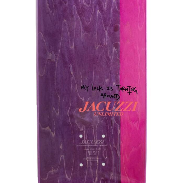 スケボー デッキ スケートボード JACUZZI UNLIMITED ジャグジー