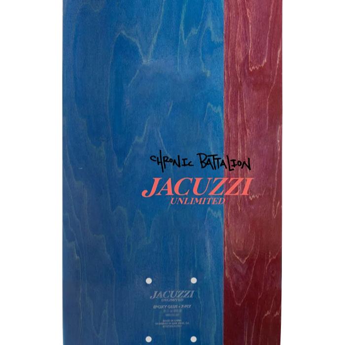 スケボー デッキ スケートボード JACUZZI UNLIMITED ジャグジー