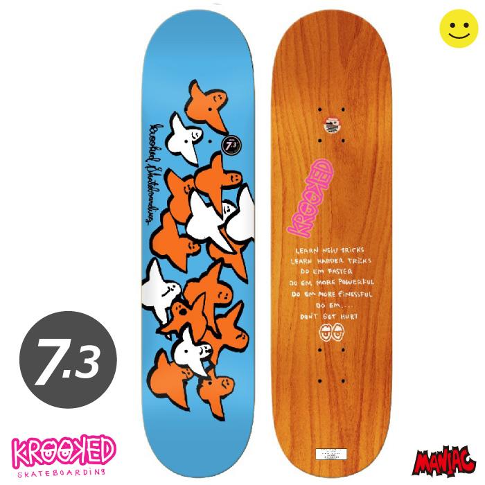 KROOKED（クルキッド） スケボー 子供 キッズ スケートボード デッキ