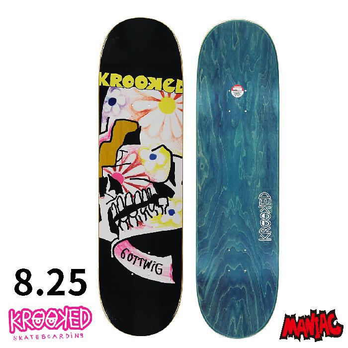 KROOKED クルキッド スケートボード デッキ スケボー 8.25 ムラスポ
