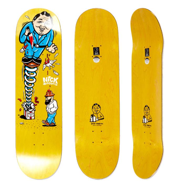 スケボー デッキ 単品 スケートボード POLAR ポーラ ポーラー Polar