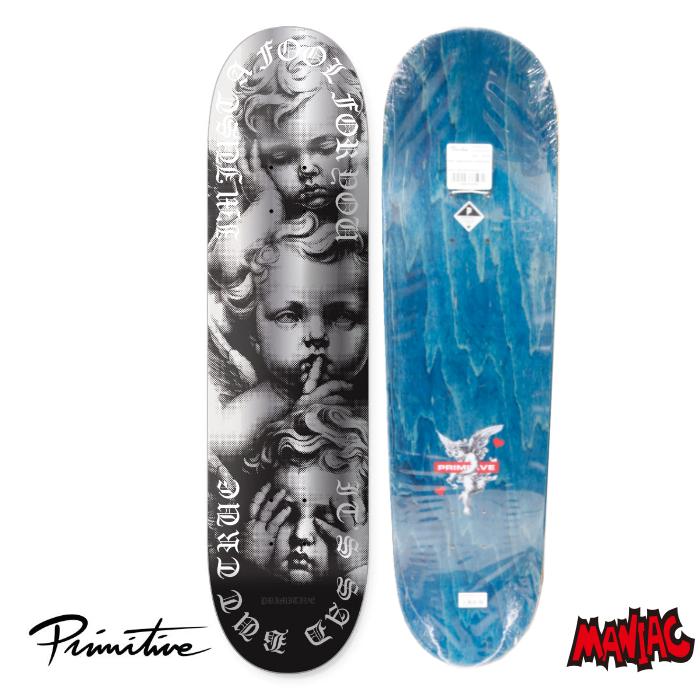PRIMITIVE プリミティブ DEDICATION TEAM DECK 8.125 SK8 SKATEBOARD ストリート トリック ...